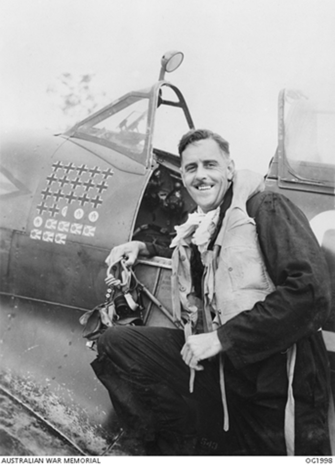 Spitfire Association - Biography of GPCAPT Clive Caldwell